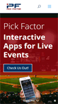 Mobile Screenshot of pickfactor.com